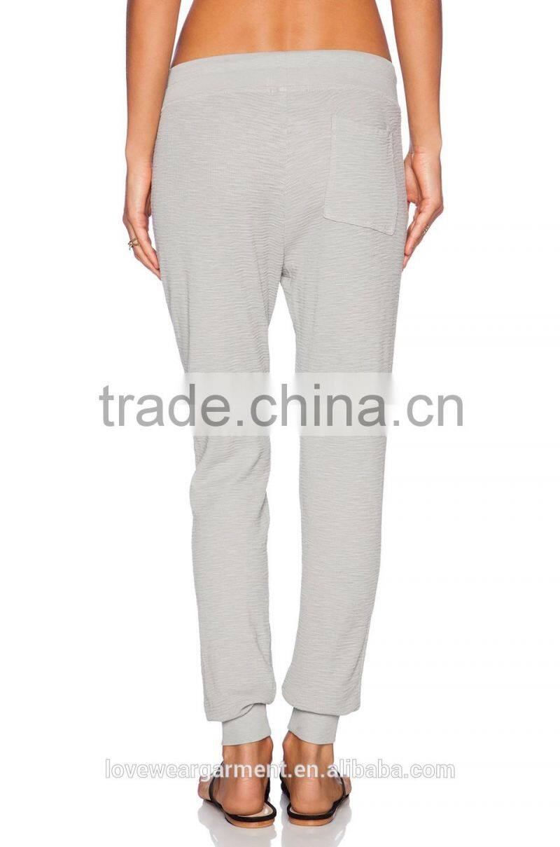 Lounge white ladies sport sweatpants in wholesale