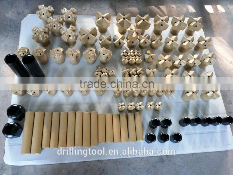 R38N galvanized drill soil foundation stabilization self drilling injection soil nailing anchor
