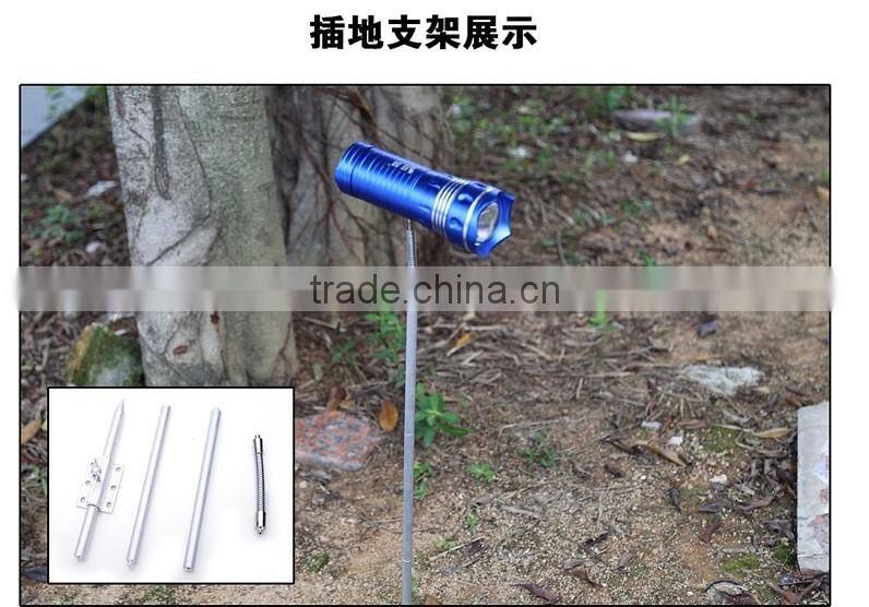 a-ok Yellow blue white led light fishing equipment three color aluminium fishing light