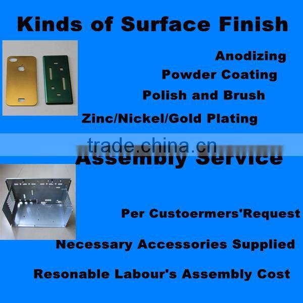 OEM anodized 7075 oem cnc machine part