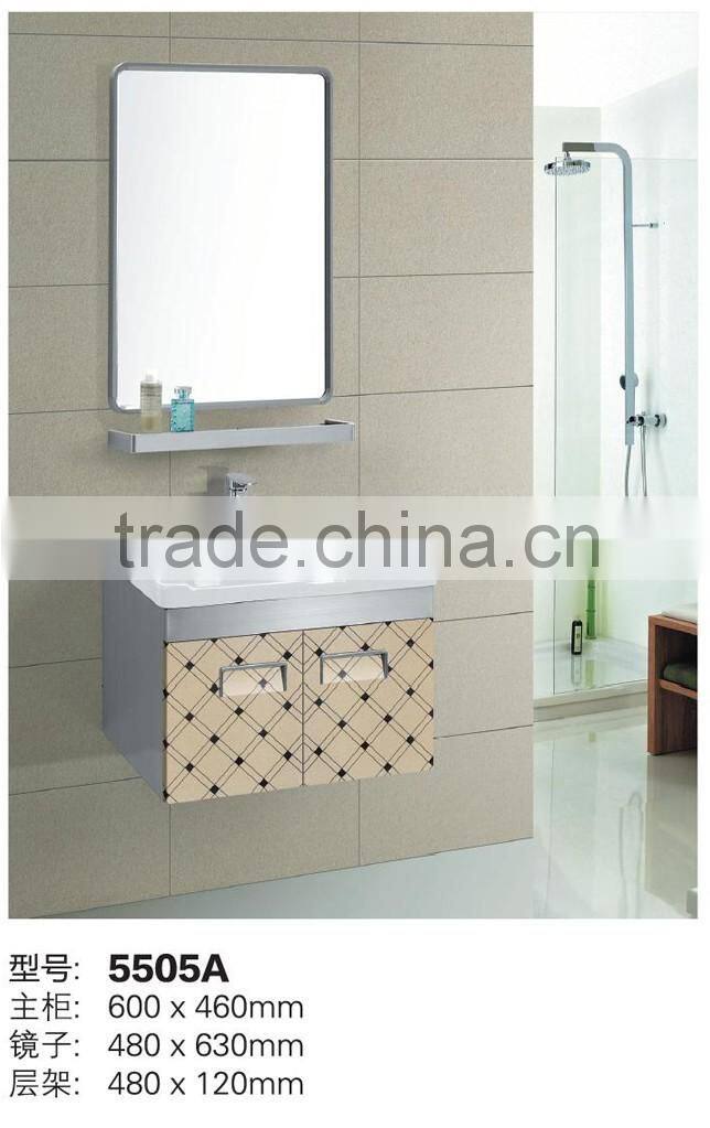 China factory promotion wall hung used bathroom vanity cabinets