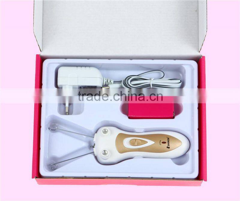 Butterfly style electric physical cotton thread epilator