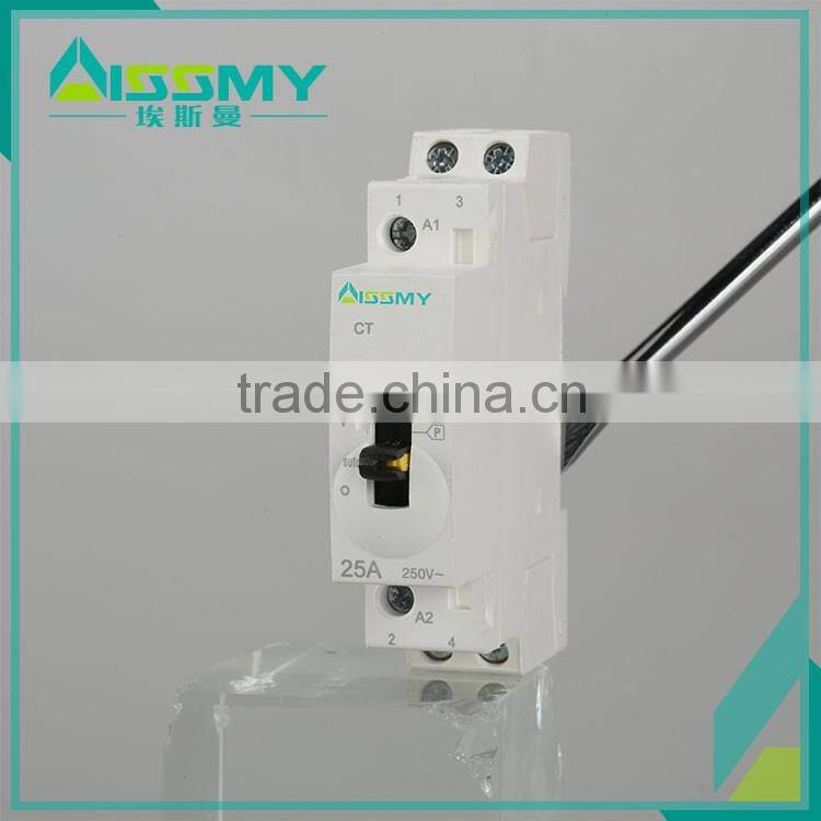 25A 2NO Modular Household Manual types of contactor