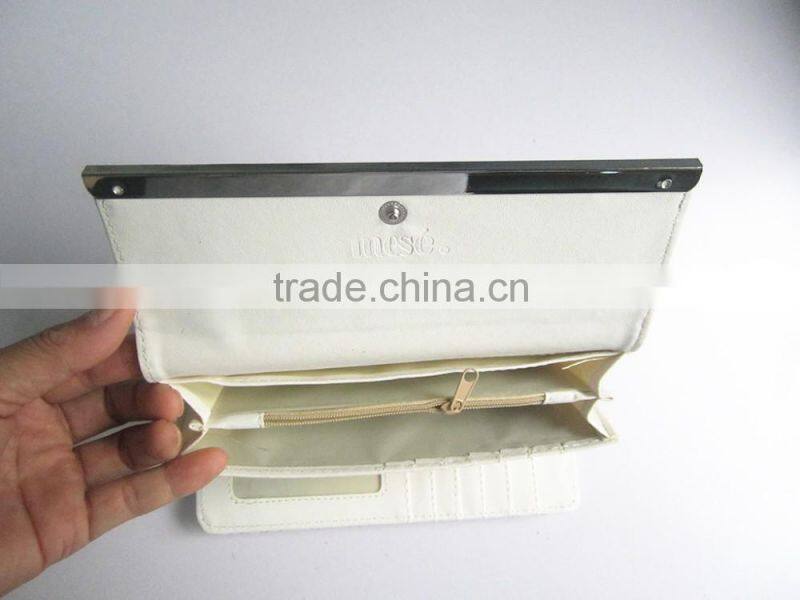 2016 fashion pu folding wallets/cartera