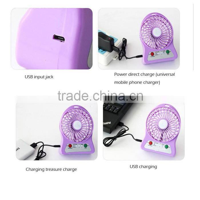Fashion design colorful mini fan toy for kids