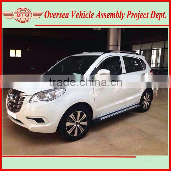 ac motor mini suv 4*2 drive city suv left steering suv type e-vehicles (skd/ckd kits available for assembling)