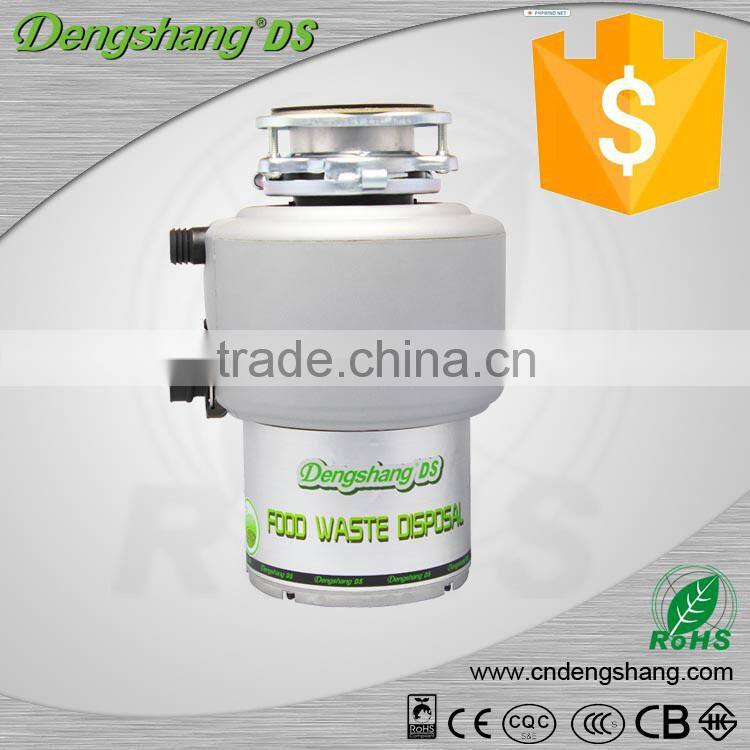 Sink food waste disposer with air swtich control