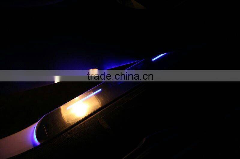 new trending led door sill scuff plate for ford focu.s door sill plate light led door moving scuff light