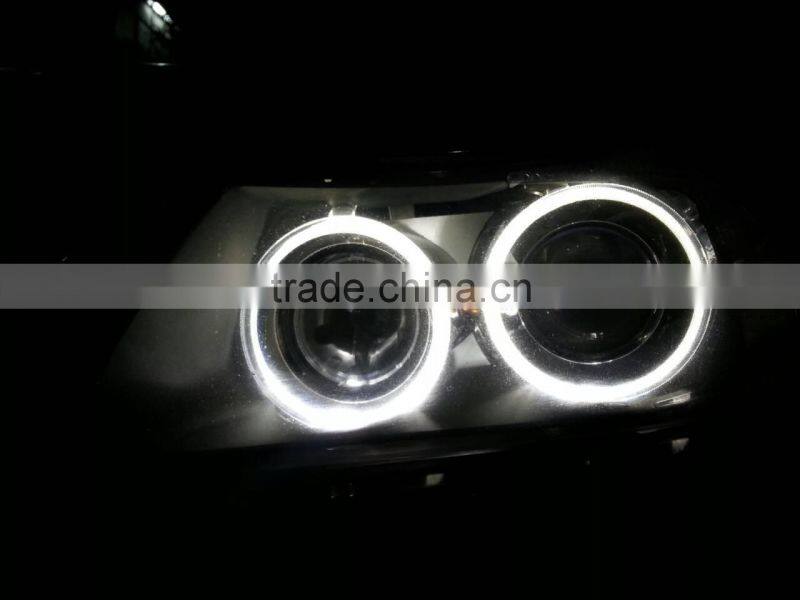 car LED angel eyes bulb for bmw E90 E91 with halogen 6W aluminum base no error