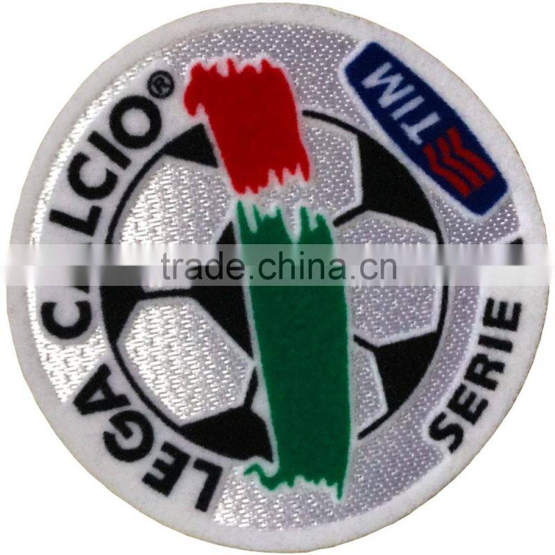 factory direct 3d tatami material soccer patches football jersey name patches soccer team patches