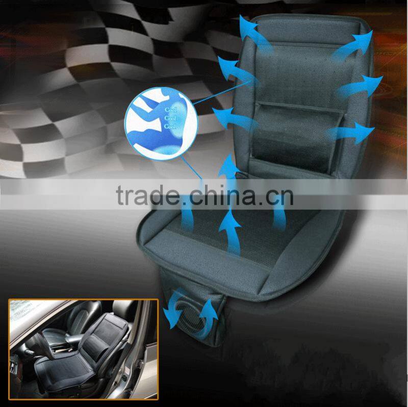 New Design Electric Vibrating Auto Car Seat Massage Cushion With Cooling & Heating Function Made in China