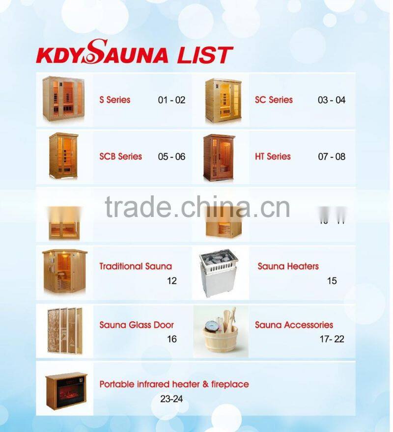 2015 Best Selling Infrared Sauna Cabin KD-5002SCB