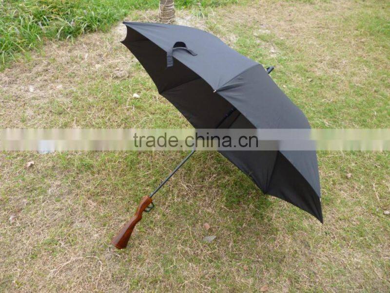 gun umbrella factory for all kind of advertising 27" stick cosplay umbrella