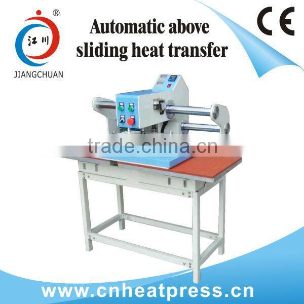 hydraulic leather machine / flatbed shirt heat press machine