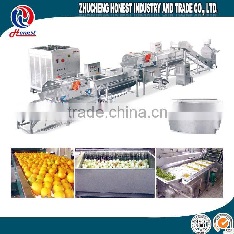 New designed fruit and vegetable processing machines