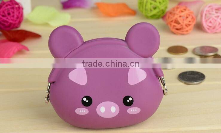 Silicone coin wallet