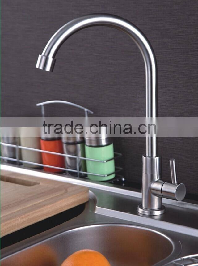 SUZAN(2204) European style lead free SUS304 stainless steel kitchen faucet&tap(2204)