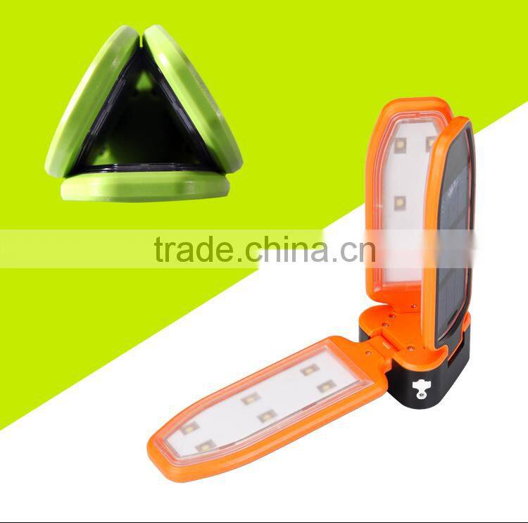 Solar home lantern clover portable outdoor led camping lantern flashlight