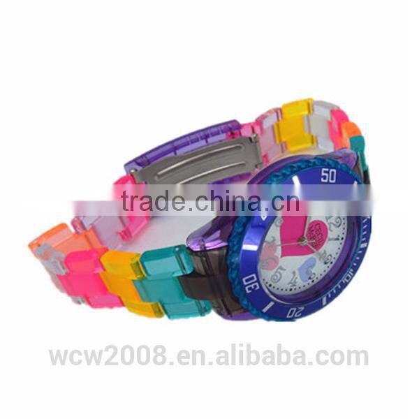 transparent watch children watch transparent wrist watch