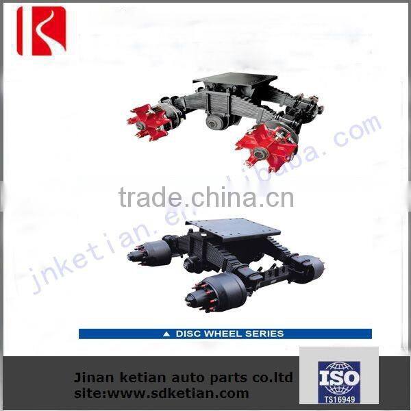 Trailer suspension tandem axle trailer suspension bogie