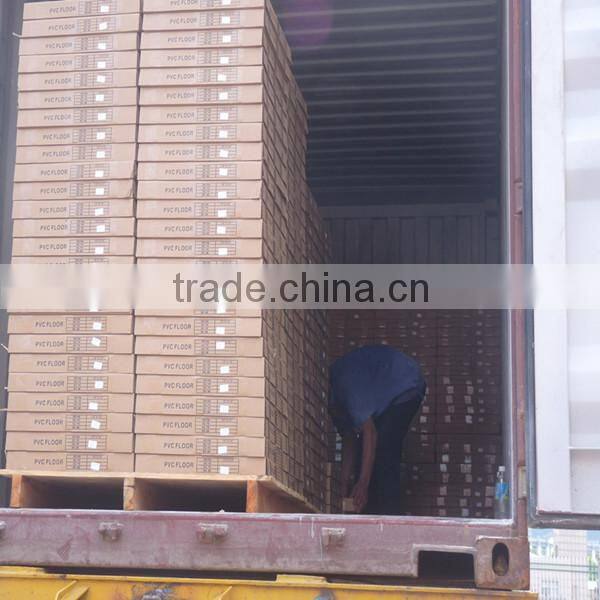 Wood PVC Flooring Planks water proof