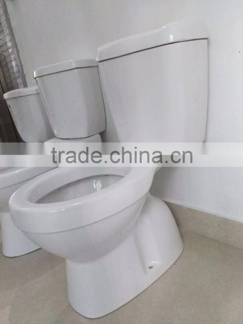 china product sanitary ware wc toilet bowl bathroom two piece toilets ceramic washdown s trap toilet Y803