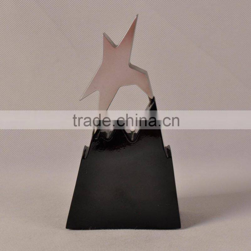 Customized star shape trophy cup