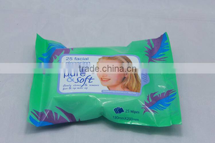 Adults age group and make up remover wet wipe