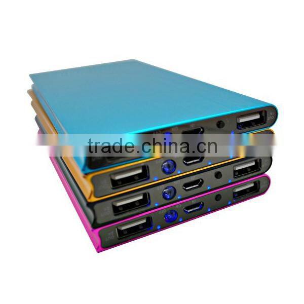 Metal book 4000mAh power bank for iPhone SE