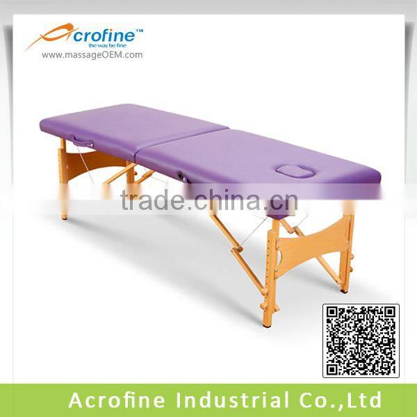 wooden portable massage table for pregnant woman jade massage table