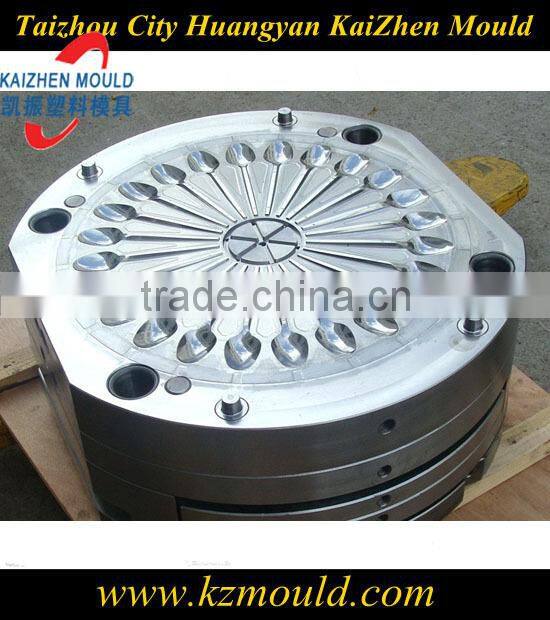 2014 high polish plastic spoon molding