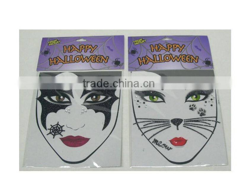 Custom bindi sexy adhesive eyeshadow sticker makeup crystal sticker rhinestone eye rock factory