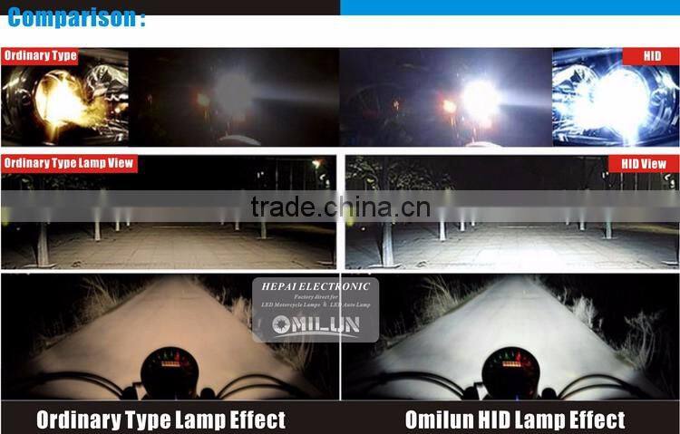 3 inch bi xenon HID Projector Lens with double angel halo ring