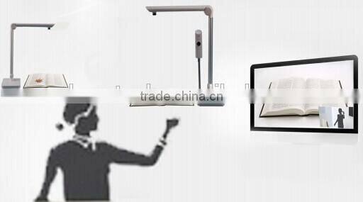 white two camera USB 2.0 mini document scanner document camera