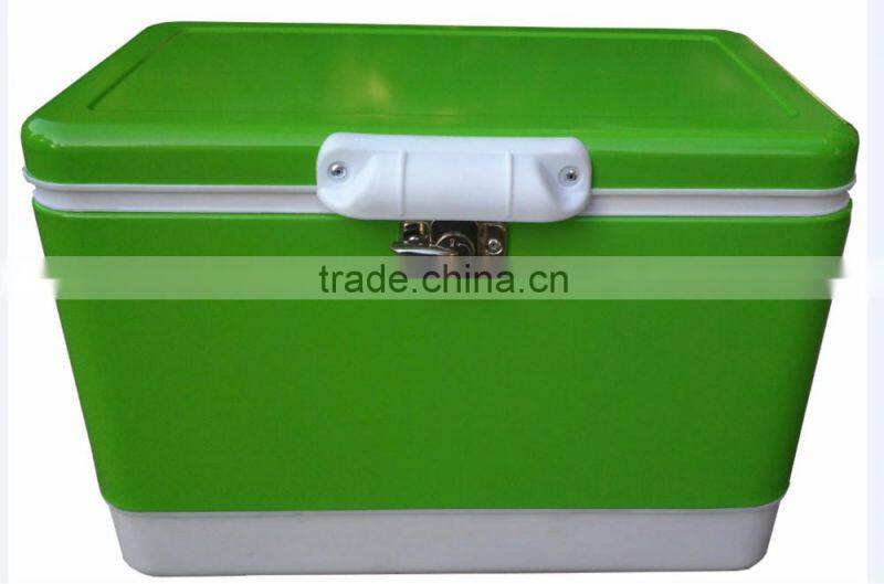 metal ice cooler box