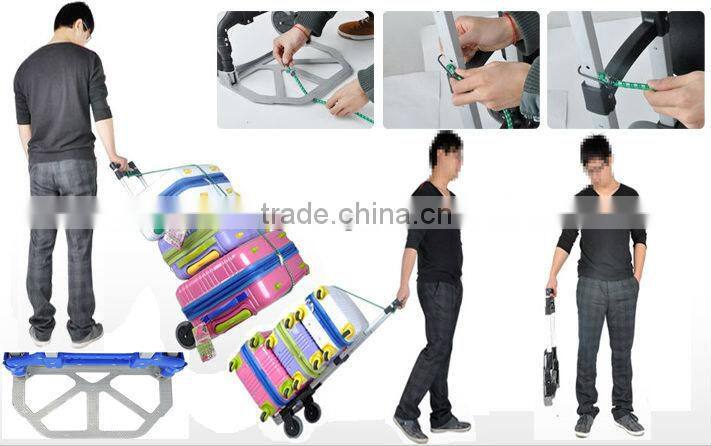 Lightweight aluminum Multi-function folding grocery shopping cart