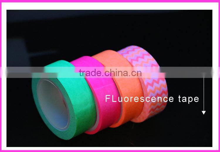 Hot sale custom neon color washi tape