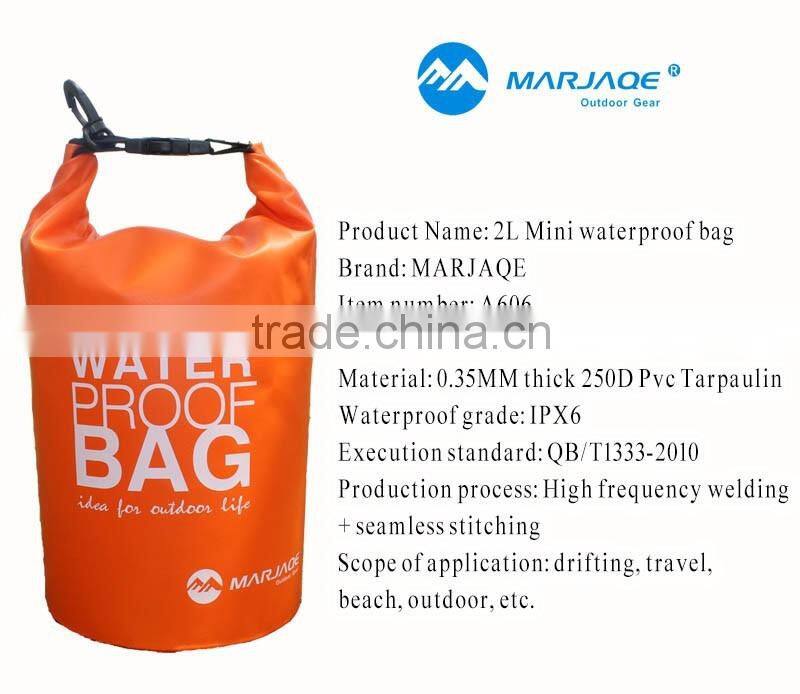 Mini Waterproo Beer Bag MARJAQE Outdoor New Portable Outdoor PVC Waterproof Diving Bag Travel Dry bags
