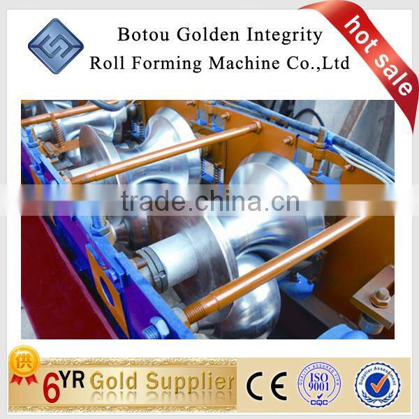 2015 new roof Color steel metal ridge cap tile forming machine
