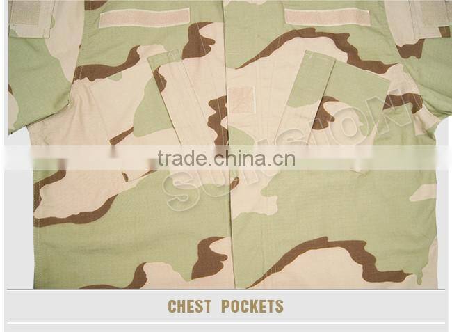 BDU Military Camouflage uniform comfortable and durable