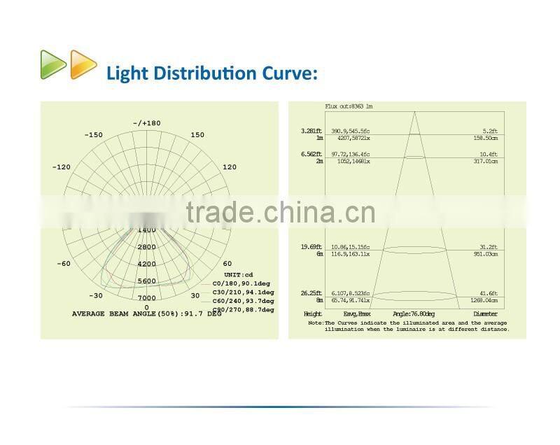 New arrival module outdoor lighting led tunnel light 100W with MeanWell driver