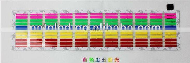 2014the latest auto car fashion stickers,car led stickers/car music rhythm lamp