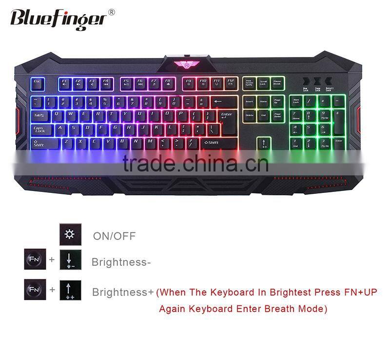 Shenzhen Factory oem keyboard with backlit for gaming