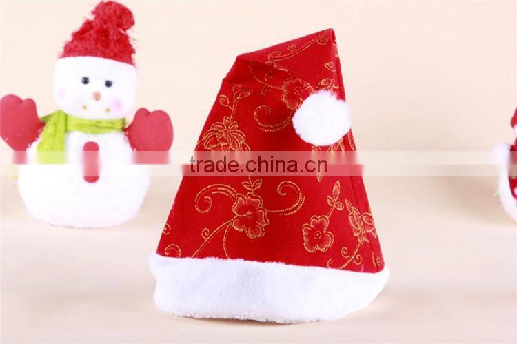 Best seller unique design christmas decoration yiwu Snowflake Christmas hats ideas with good prices