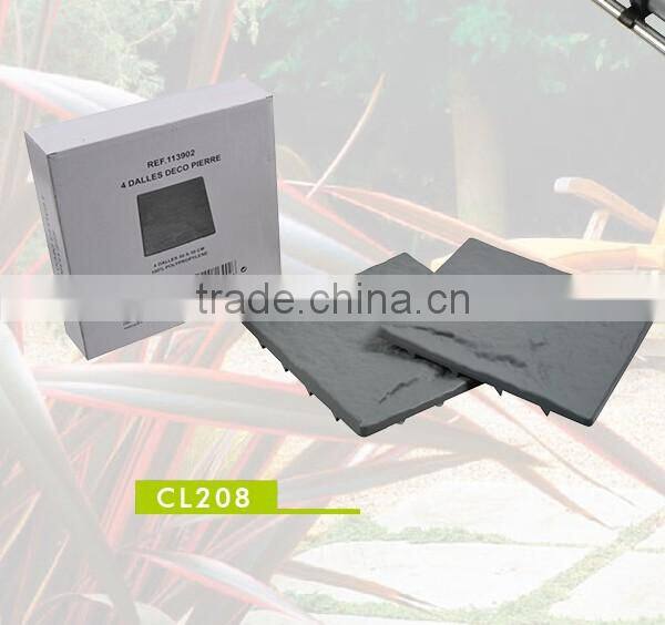 Factory wholesale outdoor plastic floor tile