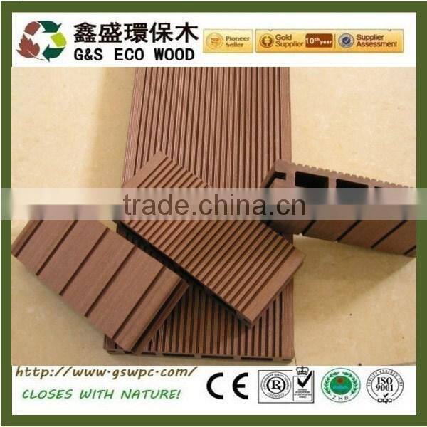 2016 composite decking in canada/ wood plastic composite deck board / WPC outdoor decking