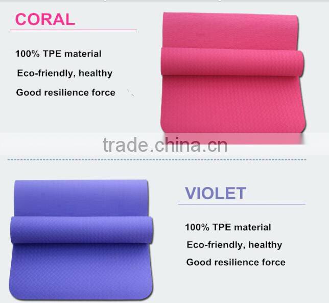 eco friendly customized organic yoga mat