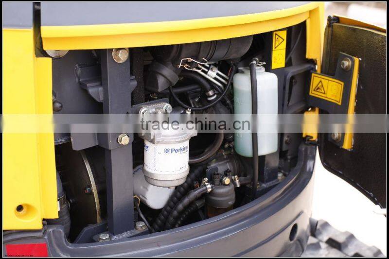 China Cheap Super Quality 1.6 Ton Small Zero Tail Excavator , CE / ISO Certificate, CT16-9 D