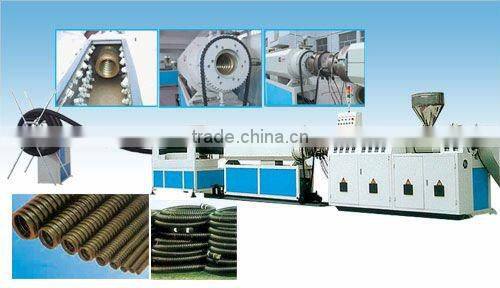 PE PP Cable Arrangement Pipe Production Line