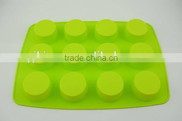 12 in 1 silicone baking cake moulds